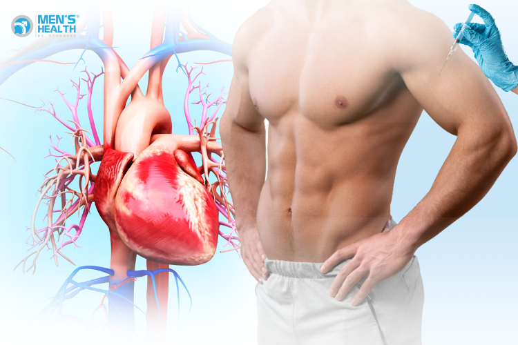 Sử dụng steroid có thể gây tăng huyết áp, tăng nguy cơ mắc các bệnh tim mạch như suy tim, đau thắt ngực và đột quỵ