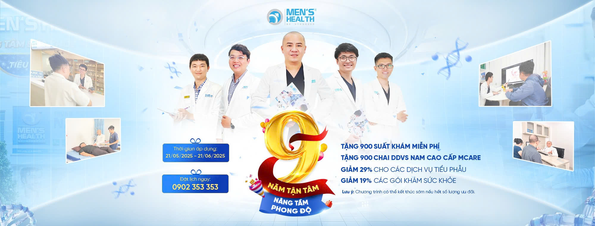 900+ QUÀ TẶNG MIỄN PHÍ MỪNG MEN’S HEALTH 9 TUỔI