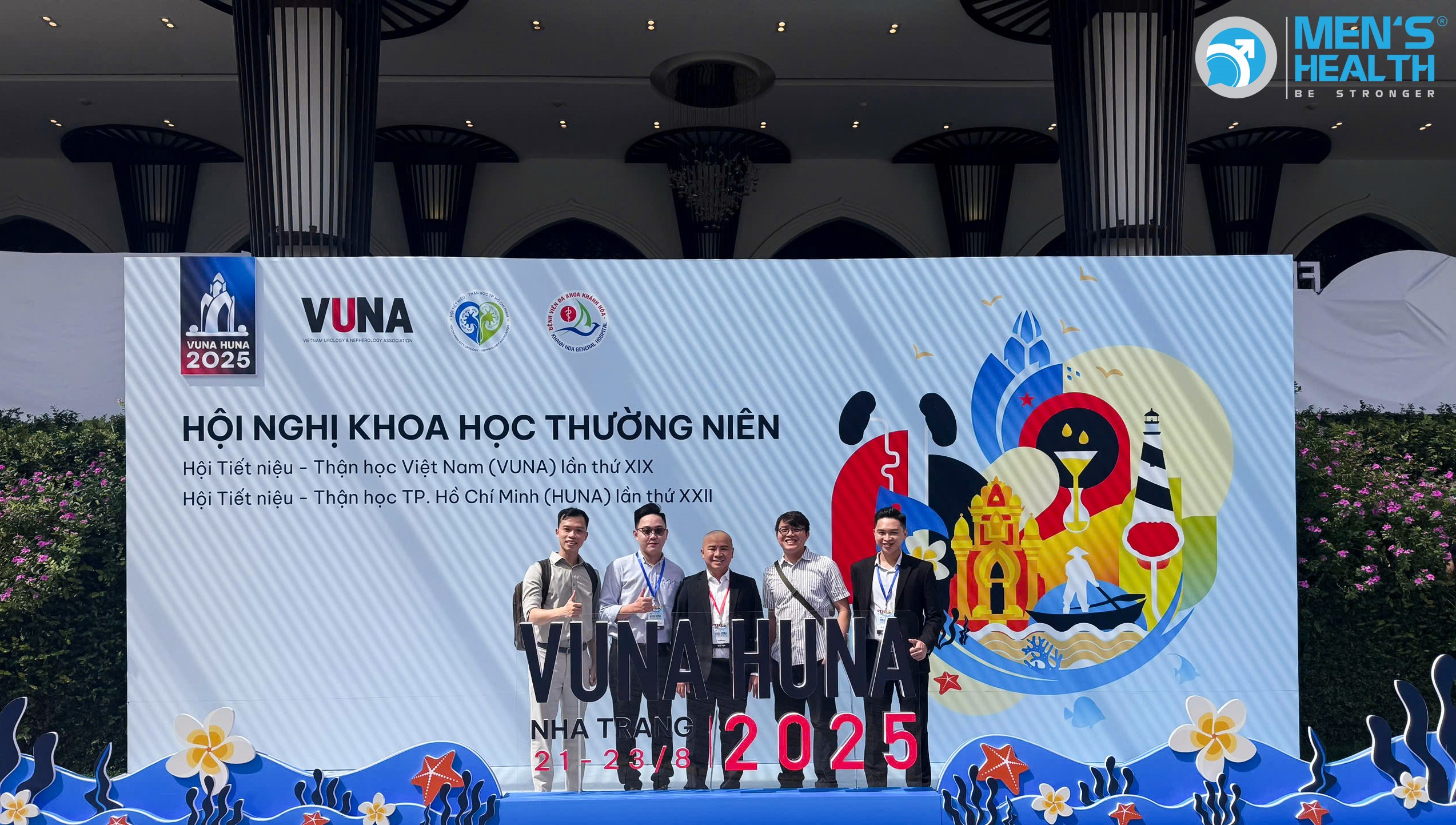TRAU DỒI KIẾN THỨC CHUYÊN MÔN: MEN’S HEALTH VINH DỰ THAM GIA HỘI NGHỊ KHOA HỌC VUNA – HUNA 2025