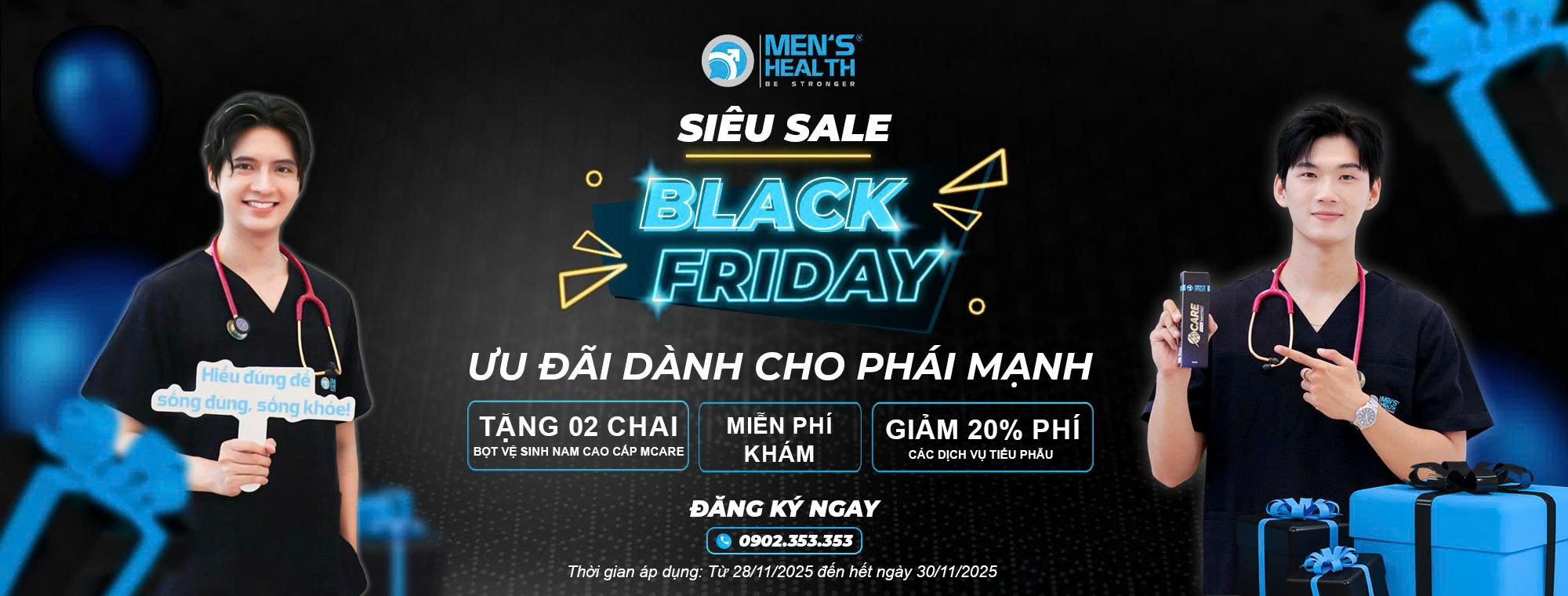 SIÊU SALE BLACK FRIDAY – ƯU ĐÃI DÀNH CHO PHÁI MẠNH